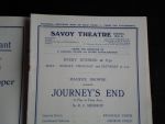  - Programmaboekje Savoy Theatre, London