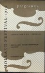 Kempen, Paul van: - [Programmheft] Radio Philharmonisch Orkest en het Omroepvrouwenkoor van de Nederlandsche Radio Unie. Dirigent: Paul van Kempen. Holland Festival 1955