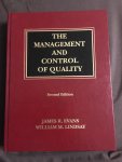 James R. Evans, William M. Lindsay - The management And control of quality