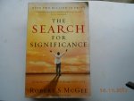 McGee, Robert - The Search for Significance / Seeing Your True Worth Through God's Eyes