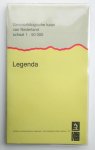 G.W. de Lange [e.a.] - Geomorfologische Kaart van Nederland Schaal: 1 : 50.000 - [Toelichting op de] Legenda. Samenstelling [voorts]: G.C. Maarleveld, J.A.M. ten Cate