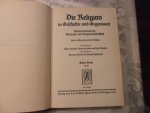 Bertholet Alfred / Faber Hermann und Stephan Hoest - Die Religion in Geschichte und gegenwart