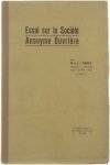 Raoul Miry - Essai sur la Société Anonyme Ouvrière