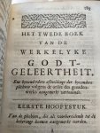 Lampe, Frederik, Adolph - Schets der dadelyke godtgeleertheit + Gedenk-teken der goddelyke wegen + Verhandeling van de geestelykebekentenis van 't URIM en TUMMIM