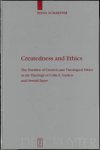 Hans Schaeffer ,  J. H. F. Schaeffer - Createdness and Ethics The doctrine of creation and theological ethics in the theology of Colin E. Gunton and Oswald Bayer. Doctoral thesis.