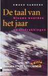 Sanders, Ewoud - De taal van het jaar