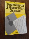 Jans, E.O.J. - Grondslagen van de administratieve organisatie