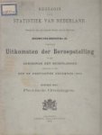 Staat der Nederlanden - Uitkomsten der Beroepstelling in het Koninkrijk der Nederlanden 1899 Provincie Groningen