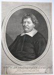Laegh, Willem van der (1615-1694) Matham, Theodor (1605-1676) after Savoyen, Carel van (1619-1665) - [Original engraving/gravure] Portrait of Frans Koerten/Portret van graveur en kaartinkleurder Frans Koerten.