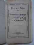 Rissik, G.H.. - Elk wat Wils. I. Geschiedenis van den Mensch. I. Eenheid van het menschelijke geslacht.