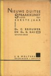 Brouwer Dr. C. Leraar 1ste H.B.S. te Haarlem - en Dr. G. Ras .. Conrector gymnasium te Haarlem - Nieuwe oefeningen voor het eerste jaar bij de nieuwe Duitse Spraakkunst