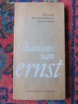 Altena, Ernst van - CHANSONS VAN ERNST Een selectie eigen luisterliedjes van Ernst van Altena