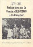 Kurvink, J.C. en Damen, M.P. - Kurvink, J.C. en Damen, M.P.-Herinneringen aan de Openbare Mulo/Mavo te Oud Beijerland 1875-1991