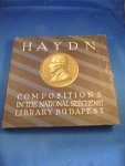Vécsey, Jenö (ed) - Haydn compositions in the music collection of the National Széchényi library Budapest