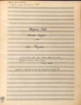 Haydn, Joseph: - [Moderne Abschrift der Partitur] Regina Coeli / II Canto: Conzert / von Jos: Haydn
