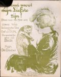 Dauber, Dol: - Blond moet mijn liefste zijn! (Blond muss mein Mädel sein). Hawai wals. Hollandsche tekst van Chef van Dijk. Oorsponkelijke tekst van Beda