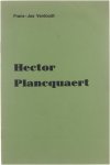 Verdoodt Frans-Jos - Hector Plancquaert