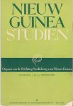 Stichting Studiekring voor Nieuw-Guinea - Nieuw Guinea Studiën. Jaargang 4 nr. 4, oktober 1960