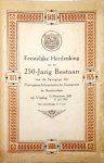  - Feestelijke Herdenking van het 250-jarig Bestaan van de Synagoge der Portugeesch-Israëlietische Gemeente