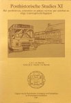 RIJSWIJK, J.A.C. van & GLOUDIE-VAN RIJSWIJK, R.M.S.B.A. - Posthistorische Studies XI: Het persbrieven, couranten en pakjes vervoer per autobus en enige tramwegmaatschappijen