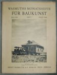 Hegemann, Werner - Wasmuths Monatshefte für Baukunst / Heft 7 Hegemann, Werner - Wasmuths Monatshefte für Baukunst / Heft 7