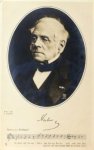 Auber, D.F.E.: - [Fotopostkarte, Porträt mit Notenzitat]