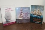 PETREJUS, E. / SCHÄUFFELEN, Otmar / KUIPERS, Jan - Nederlandse zeilschepen in 19e eeuw + De laatste grote zeilschepen + Een Ster om op te sturen, de laatste eeuwen van de vierkant getuigde schepen.