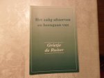  - Het zalig afsterven en heengaan van Grietje de Ruiter