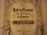 Duvernoy; B. - Ecole du Mécanisme 15 etuden fur pianoforte; Opus 120
