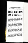 Lansdale, Joe R - Lost Echoes