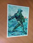 ---- - ansichtkaart De zaaier - Vincent van Gogh.