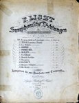 Liszt, Franz: - [R 316] Symphonische Dichtungen für grosses Orchester. No. 2. Tasso. Arrangement für zwei Pianofortes vom Componisten
