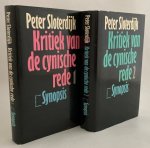 Sloterdijk, Peter, - Kritiek van de cynische rede. [Hardcover; deel 1+2]