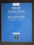 Graham Tullis en Tonya Trappe - New insights into Business - Teachers Book