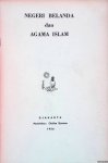 Pijper, Guru Besar dr. G.F. - Negeri belanda dan agama Islam