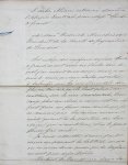 Miani, Giovanni - manuscript copy of a letter addressed to Roderick Murchison