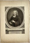 Philippus Endlich (ca. 1700-after 1748) - Antique portrait print I Preacher Petrus Hollebeek (1696-1750), published 1746, 1 p.