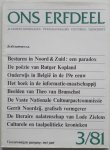 Deleu, Jozef; e.a. - Ons Erfdeel Algemeen-Nederlands Tweemaandelijks Cultureel tijdschrift 24e jaargang mei juni 3/81