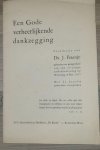 Fraanje, ds. J. - Een Gode verheerlijkende dankzegging (25 jaar ambtsbediening