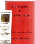 Owen, Wilfred - The Poems of Wilfred Owen, edited with a memoir and notes by Edmund Blunden