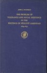 OLDFIELD, JOHN J - The problem of tolerance and social existance in the writings of Félicité Lamennais 1809 - 1831