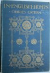 Latham, Charles - In English Homes first edition