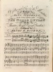Bishop, Henry: - I`ll follow my love o`er the mountains. Ballad sung by Miss Stephens in the comic opera called The noble outlaw