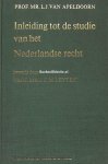 Apeldoorn, L.J. van - Inleiding tot de studie van het Nederlands recht