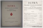 DJAJADININGRAT, RADEN AR IO HOESEIN (et al, eds.), - Djawa. Tijdschrift van het Java-Instituut. 5e jaargang, aflevering 2 (Maart-April 1925).