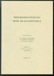H.D. Dreves - Fehlerabschätzung beim Qr-Algorithmus.