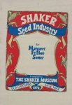 Alen Frisbee Sommer, Margaret van - The Shaker Garden Seed Industry
