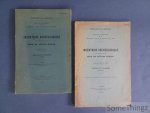 Abbés Daniëls et Paquay (sous la direction de ). - Inventaire archéologique des objets existant dans les édifices publics. Canton de Tongres. Fascicule I: A-M. Fascicules II et III: Suite.