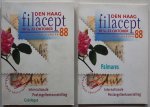  - Den Haag Filacept 18 t/m 23 oktober 88 Internationale Postzegeltentoonstelling Holland - Europa Catalogus en  Palmares 2 boeken Catalogus 195 blz Palmares 52 blz