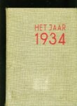 Blankenstein, dr. M. van. - Het Jaar 1934 - Wereldgeschiedenis